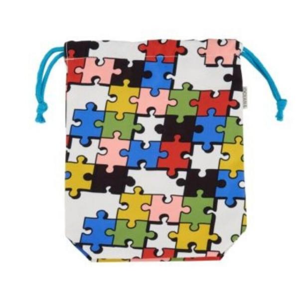 お弁当グッズ "オーシャン&amp;グラウンド" ソウガラカトラリー巾着 マルチカラー(XX)