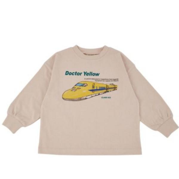 セール 「50%OFF」 長袖Tシャツ &quot;オーシャン&amp;グラウンド&quot; JRドクターイエロープリントロン...