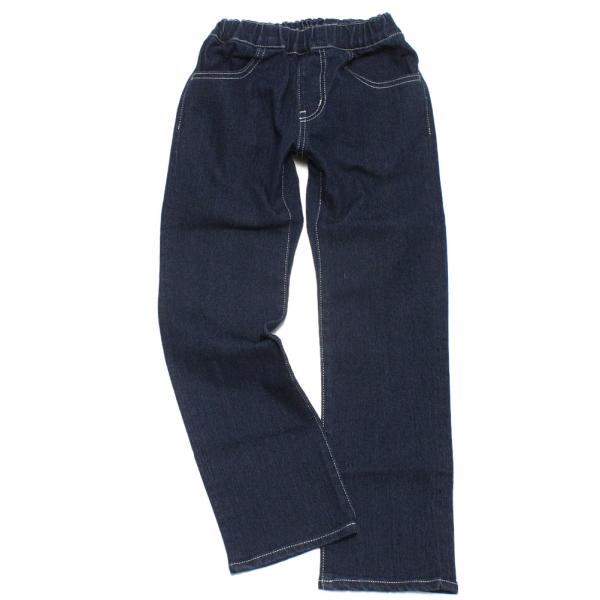 セール 「50%OFF」 ロングパンツ &quot;オーシャン&amp;グラウンド&quot; ナローストレートデニムパンツ ワ...