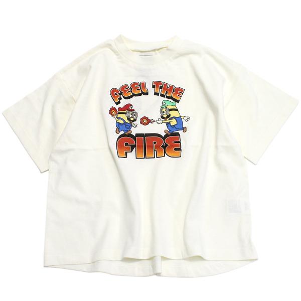 半袖Tシャツ "オーシャン&amp;グラウンド" FUN FUN FUN プリントTシャツ キナリ(KN)