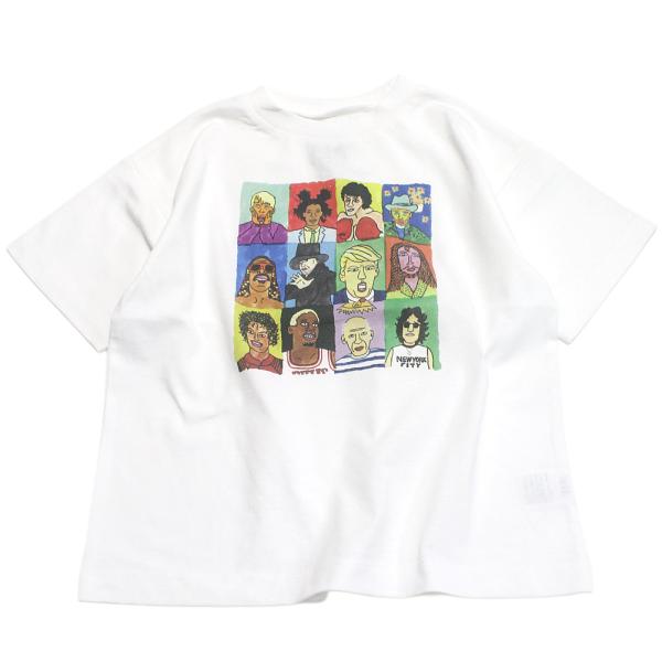 半袖Tシャツ "オーシャン&amp;グラウンド" シティプリントTシャツ ホワイト(WH)
