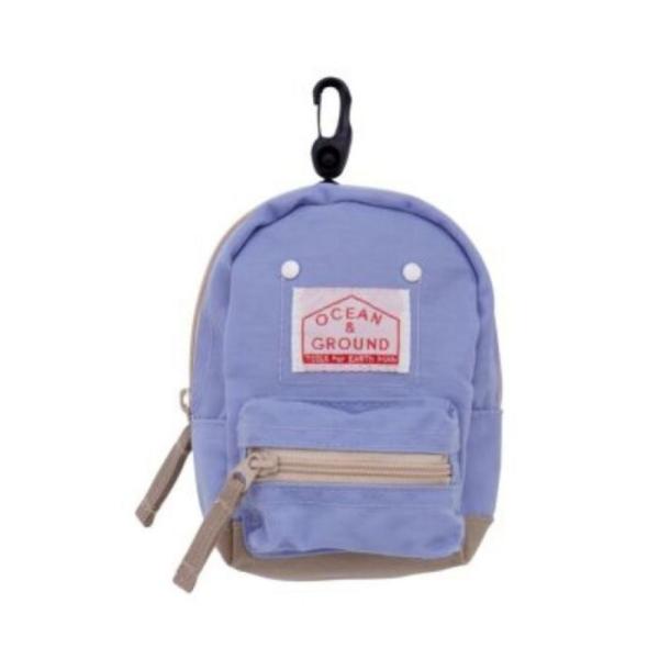 雑貨・小物 "オーシャン&amp;グラウンド" GOODAY ミニリュックポーチ ライトパープル(LP)