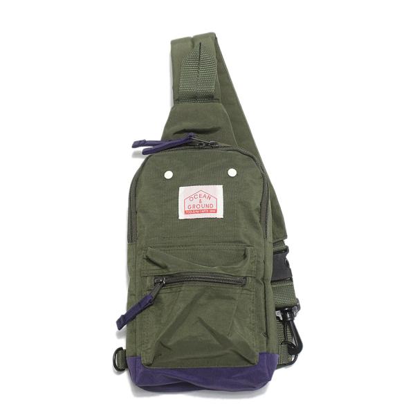 かばん "オーシャン&amp;グラウンド" GOODDAY ワンショルダーBAG　 カーキ(KK)