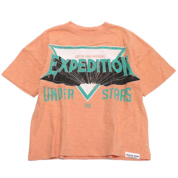 セール 「50%OFF」 半袖Tシャツ &quot;オフィシャルチーム&quot; スラブ天竺 EXPEDITIONロゴ...