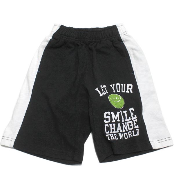 セール 「50%OFF」 ハーフパンツ &quot;オフィシャルチーム&quot; スラブ天竺スマイルロゴハーフパンツ ...