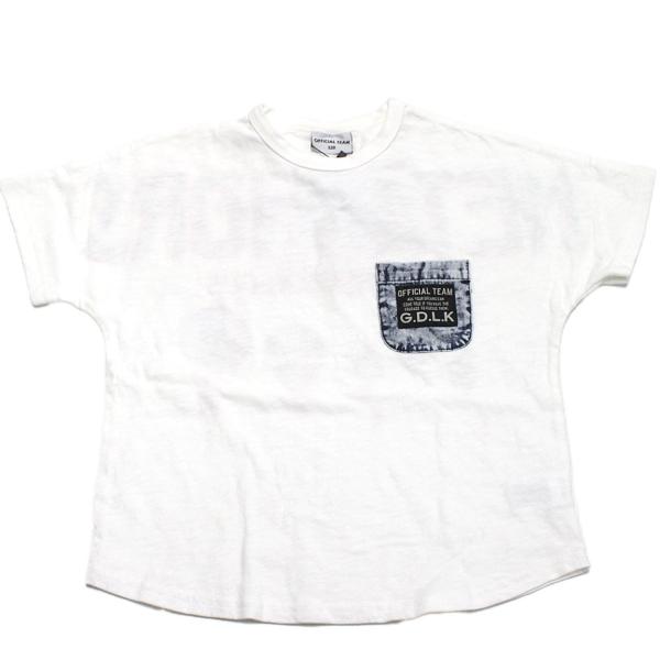 セール 「50%OFF」 半袖Tシャツ &quot;オフィシャルチーム&quot; スラブ天竺デニムポケットTシャツ ホ...