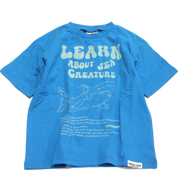 セール 「50%OFF」 半袖Tシャツ &quot;オフィシャルチーム&quot; クールタッチ海洋生物Tシャツ ターコ...