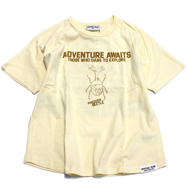 セール 「50%OFF」 半袖Tシャツ &quot;オフィシャルチーム&quot; インセクトガード昆虫Tシャツ アイボ...