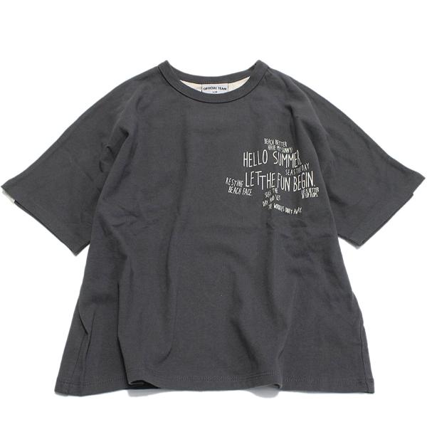 セール 「50%OFF」 半袖Tシャツ &quot;オフィシャルチーム&quot; クールタッチ手書き風ロゴドルマンTシ...