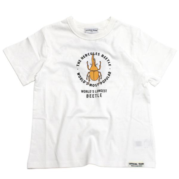 セール 「50%OFF」 半袖Tシャツ "オフィシャルチーム" インセクトロゴTシャツ ホワイト