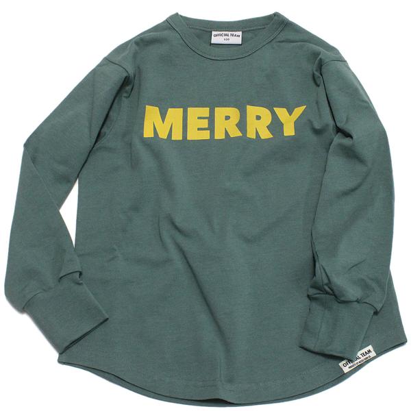 セール 「50%OFF」 長袖Tシャツ &quot;オフィシャルチーム&quot; 40/2天竺 シンプルロゴTシャツ ...