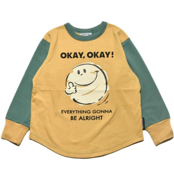 セール 「50%OFF」 長袖Tシャツ &quot;オフィシャルチーム&quot; 40/2天竺 スマイルロゴTシャツ ...