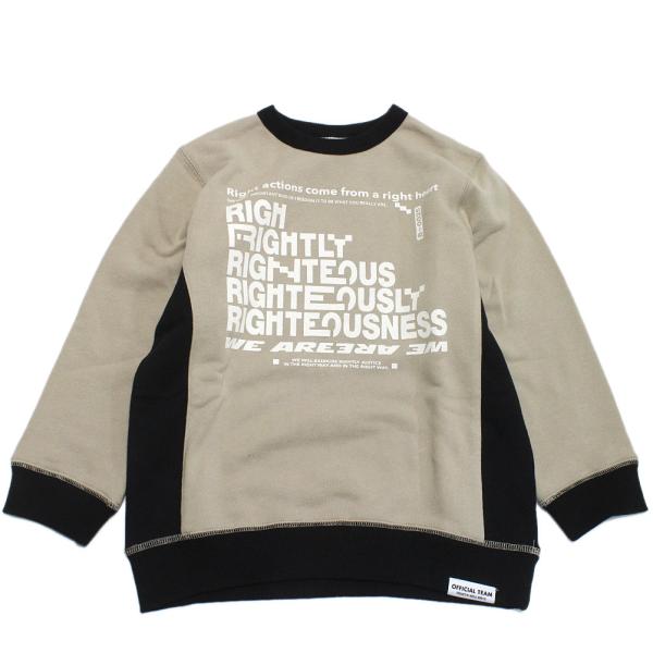 セール 「50%OFF」 トレーナー・ニット &quot;オフィシャルチーム&quot; TC裏毛ワントーンプリントトレ...