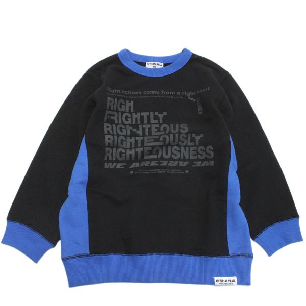 セール 「50%OFF」 トレーナー・ニット &quot;オフィシャルチーム&quot; TC裏毛ワントーンプリントトレ...
