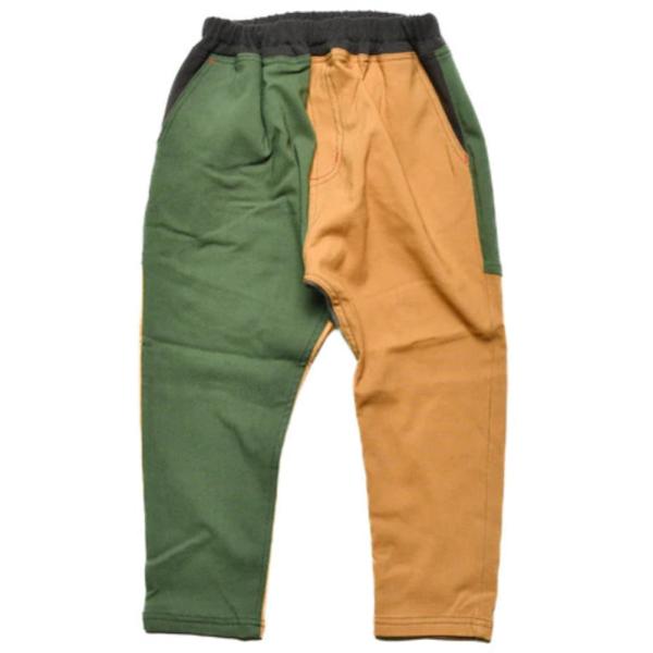 セール 「50%OFF」 ロングパンツ &quot;オフィシャルチーム&quot; 起毛スーパーストレッチワイドサルエル...