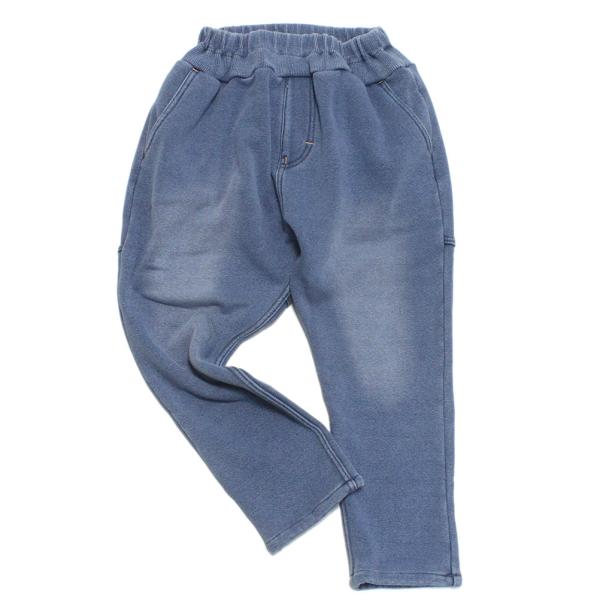 セール 「50%OFF」 ロングパンツ &quot;オフィシャルチーム&quot; インディゴシャギーワイドサルエル ブ...