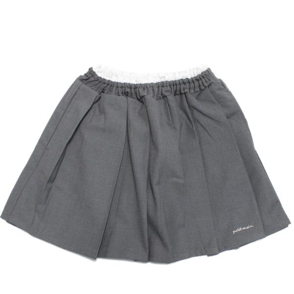 セール 「50%OFF」 スカート &quot;プティマイン/petit main/子供服/キッズ&quot; ダブルウ...