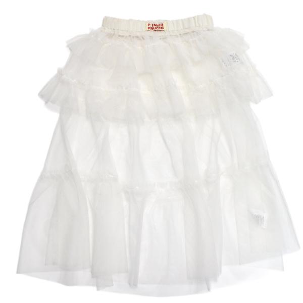 スカート "" チュール3WAYオーバーレイヤードスカート オフホワイト(OW)