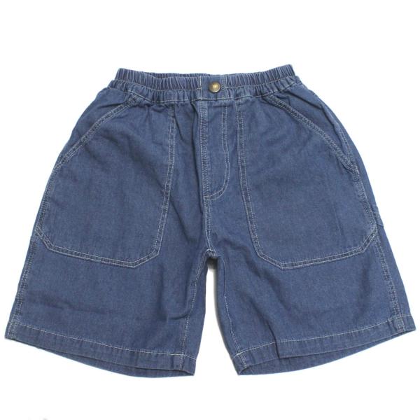 セール 「50%OFF」 ハーフパンツ "" イロチ買いしたいワークハーフパンツ デニム(DM)