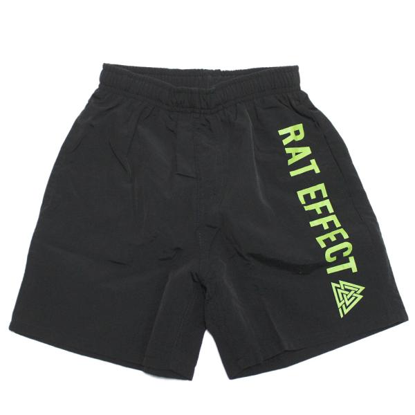 セール 「50%OFF」 ハーフパンツ &quot; RAT EFFECT ラットエフェクト/&quot; ロゴプリント...
