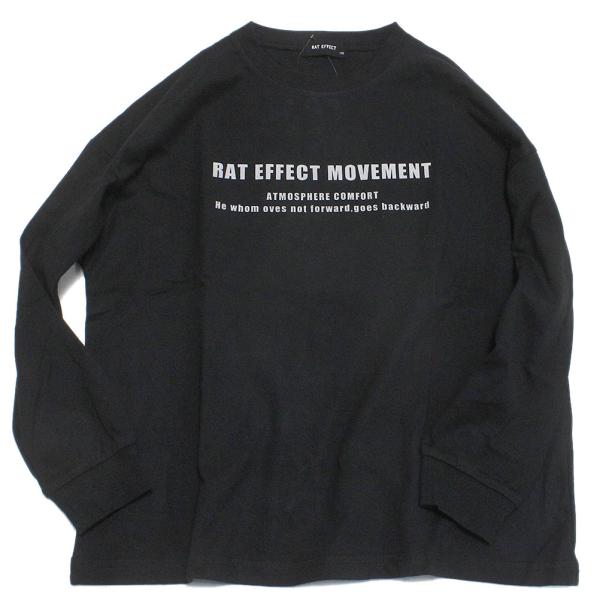 セール 「50%OFF」 長袖Tシャツ " RAT EFFECT ラットエフェクト/" Atmosp...
