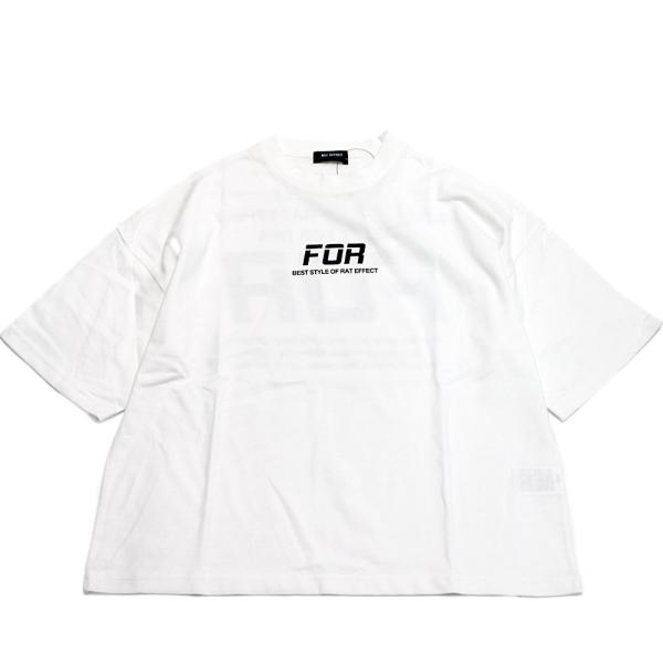 セール 「50%OFF」 半袖Tシャツ &quot; RAT EFFECT ラットエフェクト/&quot; バックプリン...