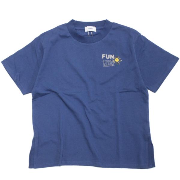 セール 「50%OFF」 半袖Tシャツ &quot;アンディニー&quot; SUN Tシャツ ブルー(BL)