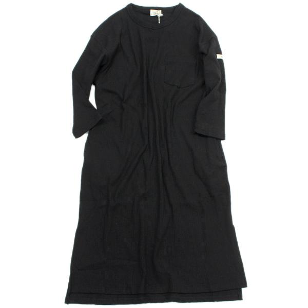 セール 「80%OFF」 ワンピース "アンディニー" リブワンピース ブラック(BK)