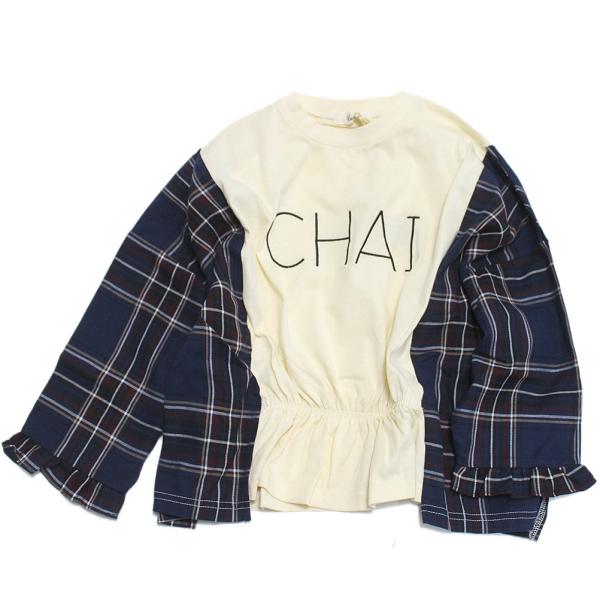 セール 「50%OFF」 長袖Tシャツ &quot;ユニカ&quot; CHAI刺繍プルオーバー オフ(2)