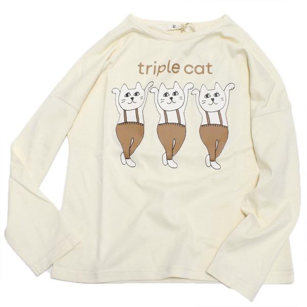 セール 「50%OFF」 長袖Tシャツ &quot;ユニカ&quot; トリプルキャットロンT オフ(2)