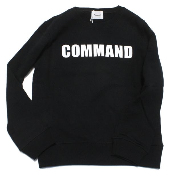 セール 「50%OFF」 トレーナー・ニット &quot;セスタヴォカーレ&quot; COMMANDスウェター ブラッ...