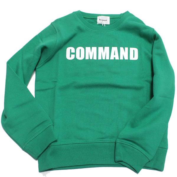 セール 「50%OFF」 トレーナー・ニット &quot;セスタヴォカーレ&quot; COMMANDスウェター グリー...
