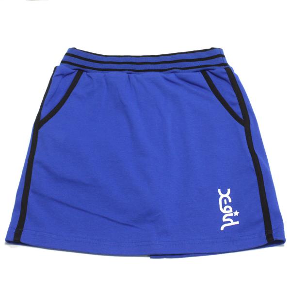 セール 「50%OFF」 スカート &quot;エックスガールステージズ&quot; ラインカットスカート ブルー(51...