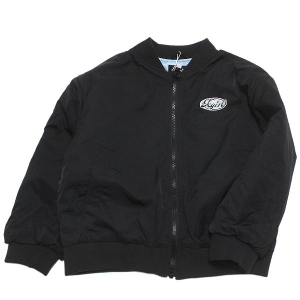 セール 「40%OFF」 アウター "エックスガールステージズ" ロゴ刺繍MA-1 クロ(80)