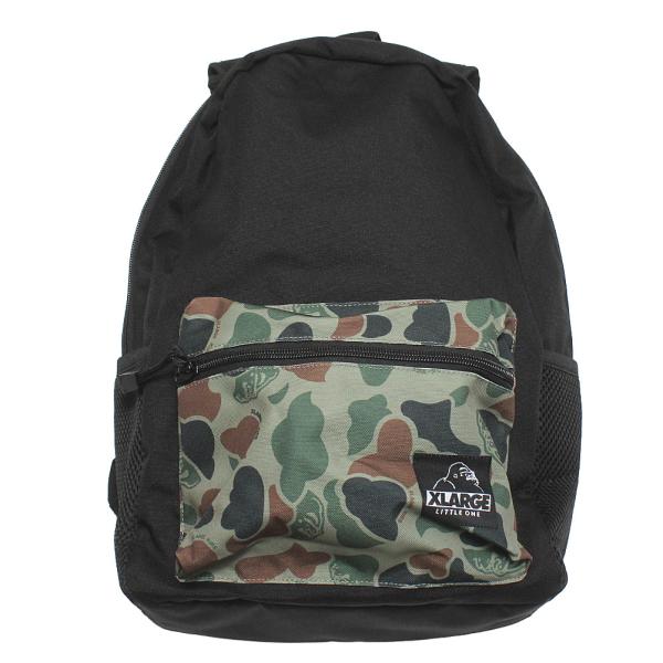 かばん "エクストララージキッズ" OGカモ柄バックパック(20L) クロ(80)