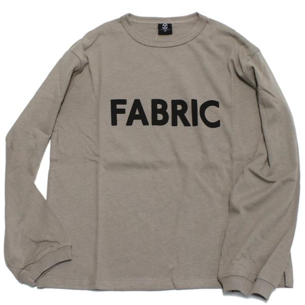 長袖Tシャツ &quot;ZERO standard/ゼロスタンダード&quot; FABRIC ロングTシャツ ベージ...