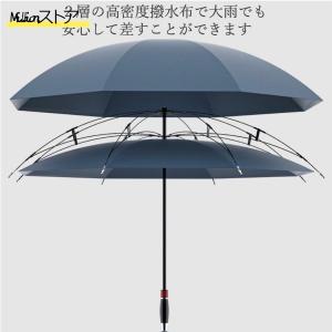 雨傘 逆さ傘 おしゃれ 逆折り式傘 濡らさない...の詳細画像3