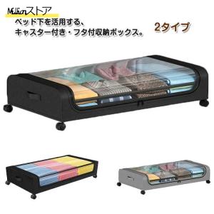 ニトリ ベッド下収納(2面開きキャスターつき) 幅80×奥行40×高さ ニトリ ベッド下収納(2面開きキャスターつき) 幅80×奥行40×高さ