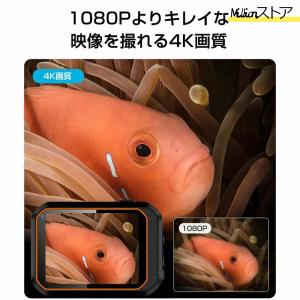 水中 アクション 4K 小型 10M防水 17...の詳細画像4