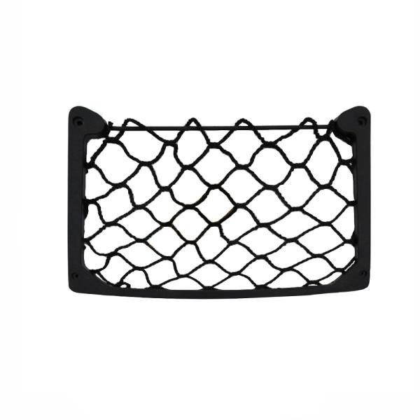 収納ネット 両面テープ 貼り付け式 収納ポケット スマートフォン 鍵 リモコン 小物収納 キャンピン...