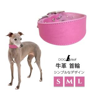 首輪 イタグレ ミニピン ウィペット サルーキ 専用首輪 長さ35cm 幅4cm