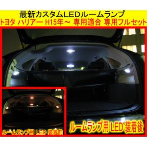 ＬＥＤルームランプ・H15年〜 トヨタ ハリアー適合フルセット・ＳＭＤ｜million