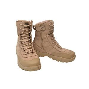 Soldier Tactical製 サイドジッパー タクティカルブーツ デザート