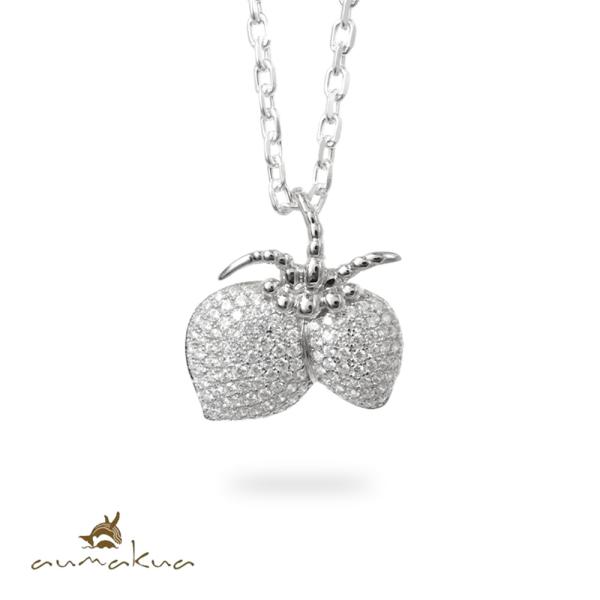 ハワイアンジュエリー ネックレス メンズ レディース シルバー925 ココナッツ ハワジュ 40代 ...