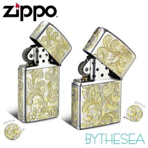 ZIPPO（ジッポー） オイルライター シルバー925 全面5面ハワイアン