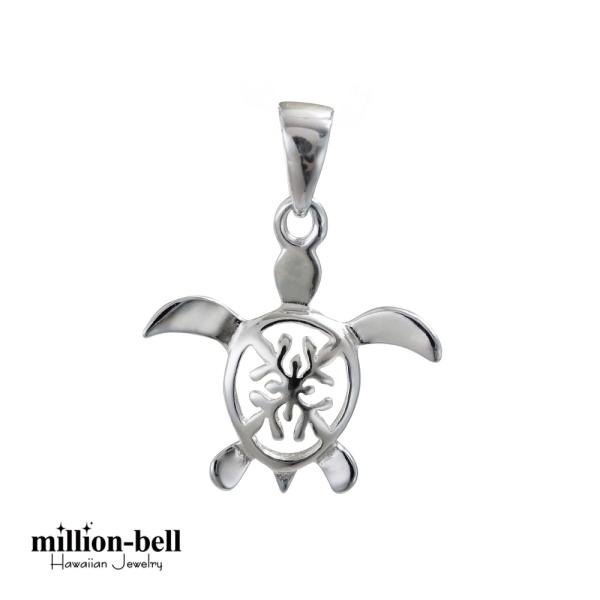 ハワイアンジュエリー ペンダントトップ ヘッド メンズ レディース シルバー925 ホヌ ネックレス...