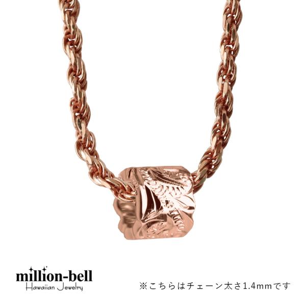 ハワイアンジュエリー ネックレス メンズ レディース シルバー925 ピンクハワジュ 40代 50代...