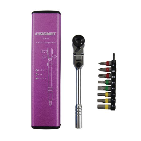 22071 フレックス ミニラチェセット パープル  (カラーケース)