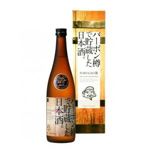 日本酒　爆買　福顔　バーボン樽で貯蔵した日本酒。　720ml