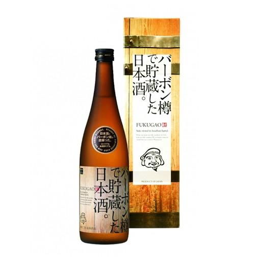日本酒　お歳暮　福顔　バーボン樽で貯蔵した日本酒。　720ml